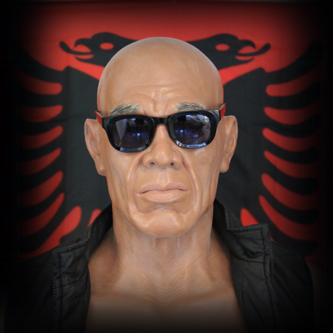 M2: Lifelike Brown Male Mask – 35 Years | Realistic Silicone Mask