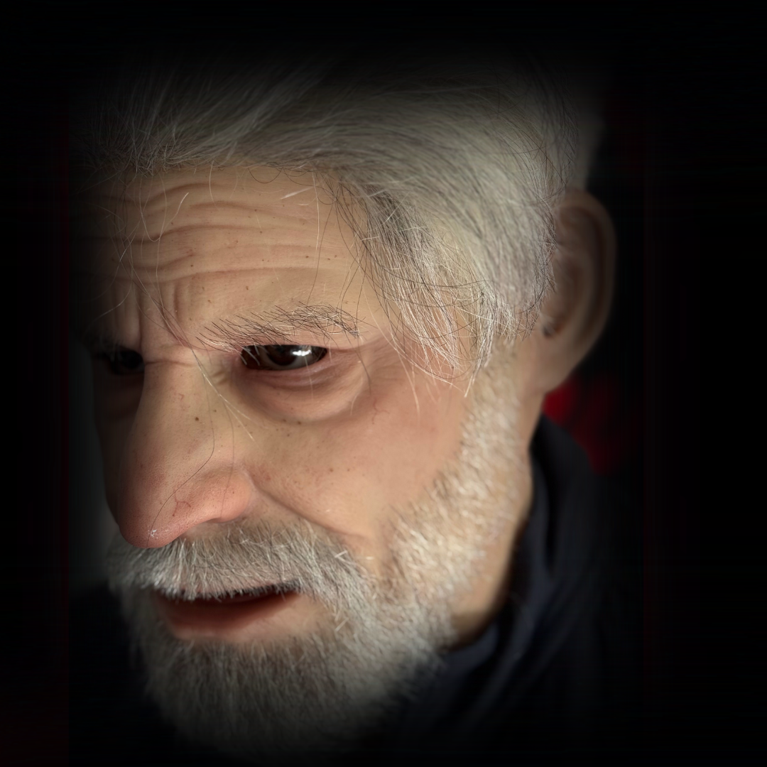 M11: The Street Godfather – Full Silicone Mask – Aged 65 Look