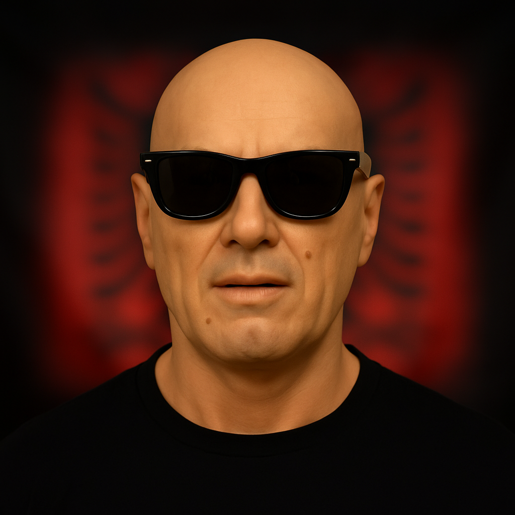 M5: Realistic White Male Mask – 35 Years Old with Light Hair